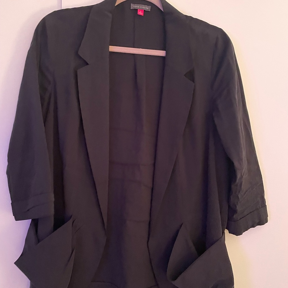 Vince Camuto gallery blazer with pockets